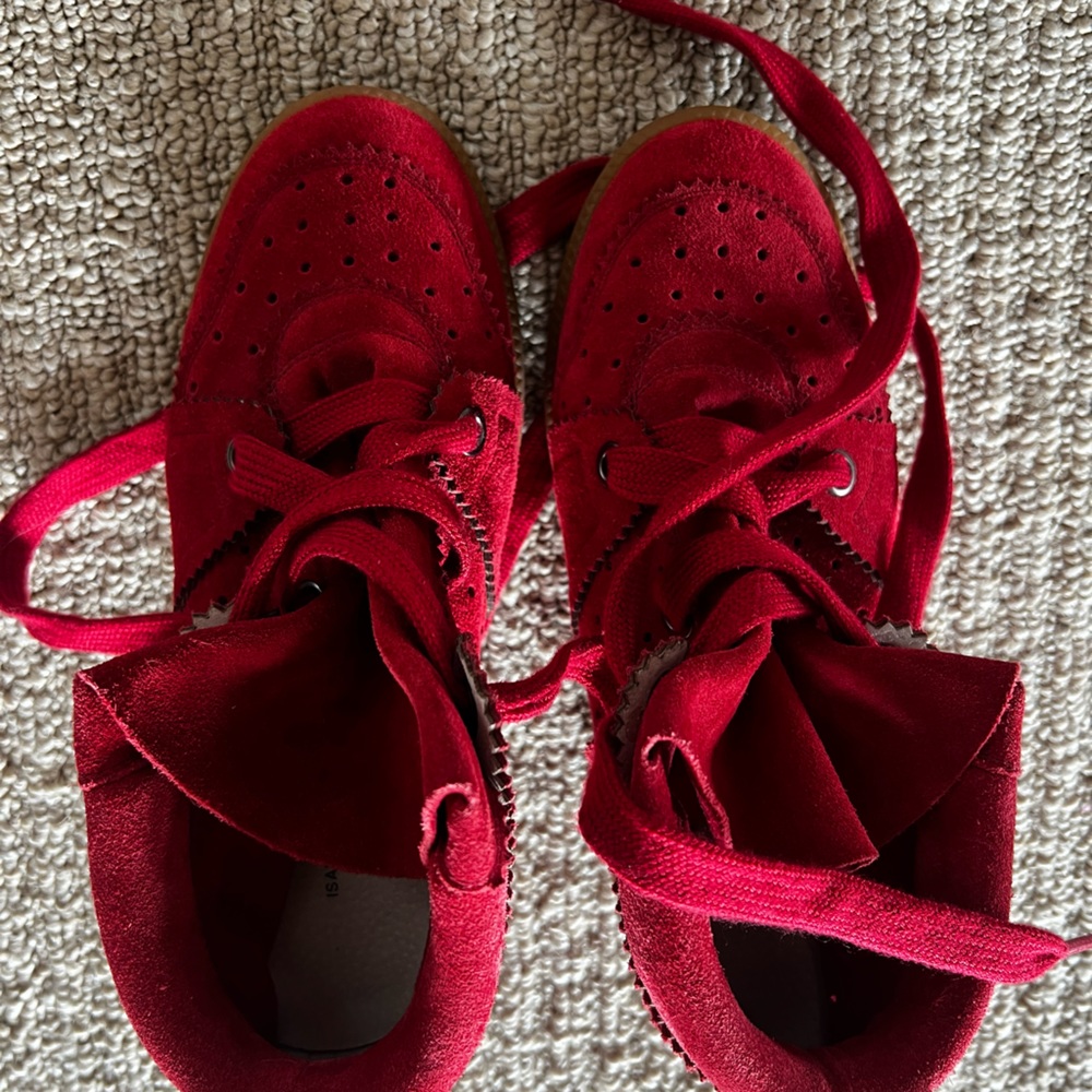 Isabel Marant Bobby Leather sneakers - Picture 4 of 4